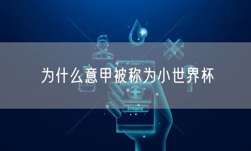 为什么意甲被称为小世界杯