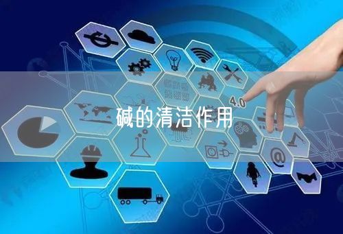 碱的清洁作用