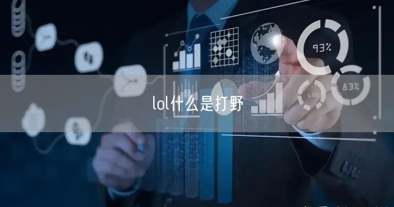 lol什么是打野