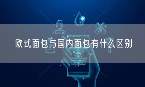 欧式面包与国内面包有什么区别