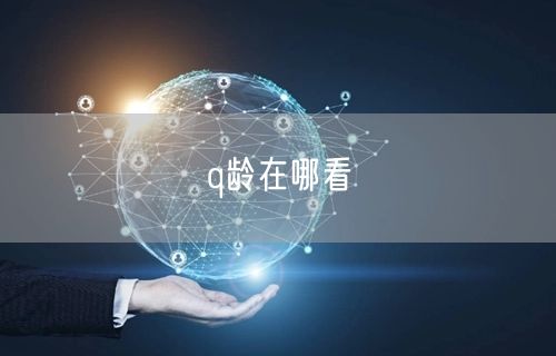 q龄在哪看