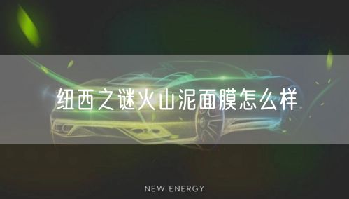纽西之谜火山泥面膜怎么样