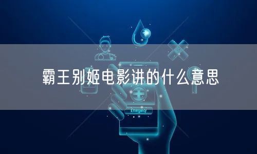 霸王别姬电影讲的什么意思