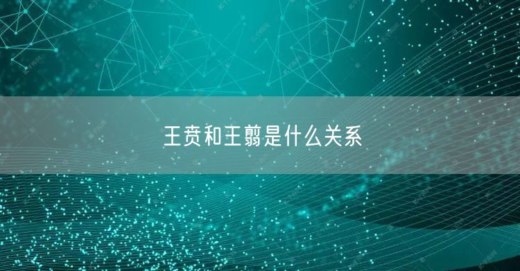 王贲和王翦是什么关系 王贲和王翦是什么关系
